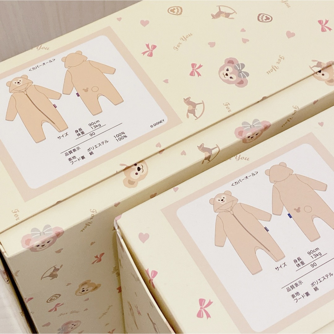 ダッフィー - 【新品同様】ダッフィー カバーオール 公式 ディズニー