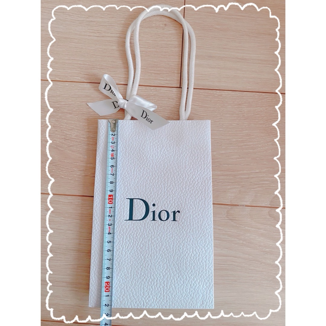 Dior - 《美品》Dior ディオール ショッパー 紙袋 リボン付き ショップ