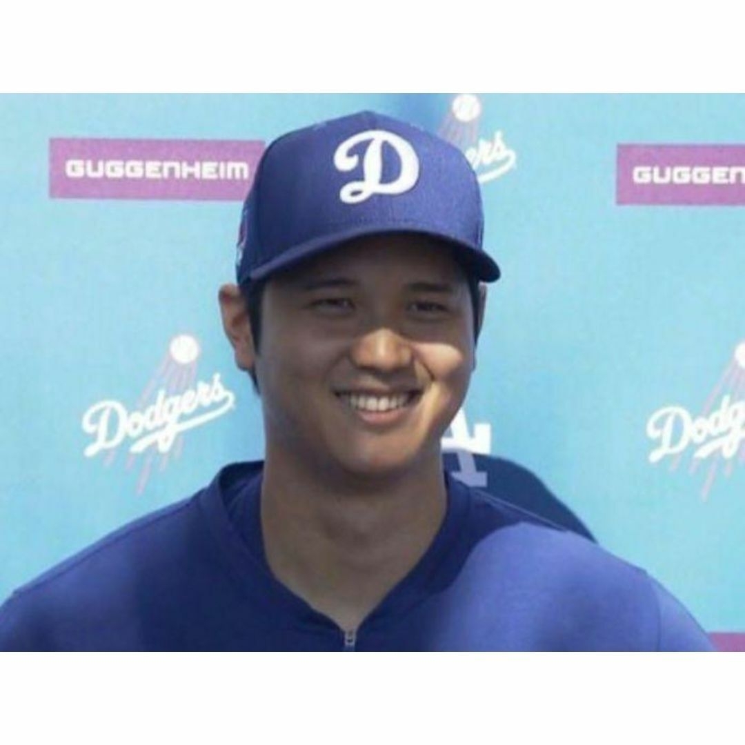 NEW ERA - 大谷翔平 サイン入り 刺繍 ナンバー Dマーク ドジャース