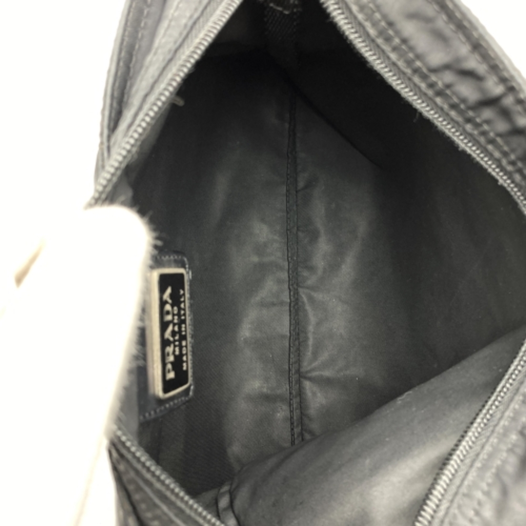 PRADA - PRADA プラダ テスート 三角プレート ショルダーバッグ 斜め