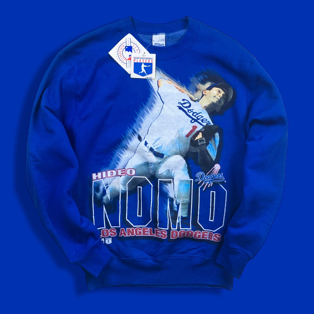 MLB - デッドストック 90s USA製 ロサンゼルスドジャース 野茂英雄