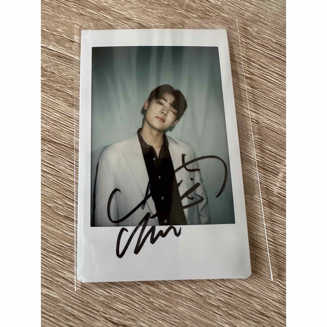 a.c.e chan 直筆 サイン ポラ トレカ エイス チャン カンユチャンの