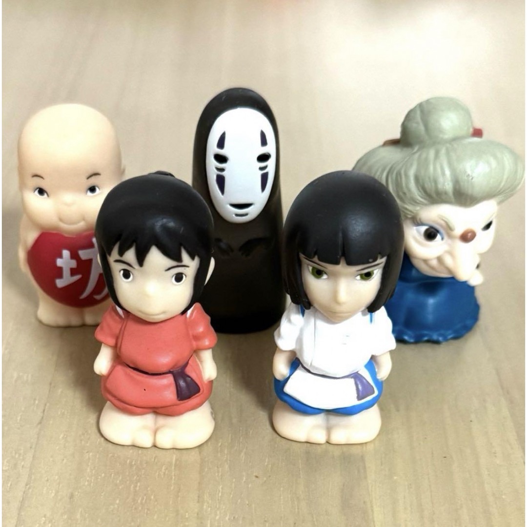千と千尋の神隠し 指人形 ゆびにんぎょう ソフビ 二馬力 スタジオ