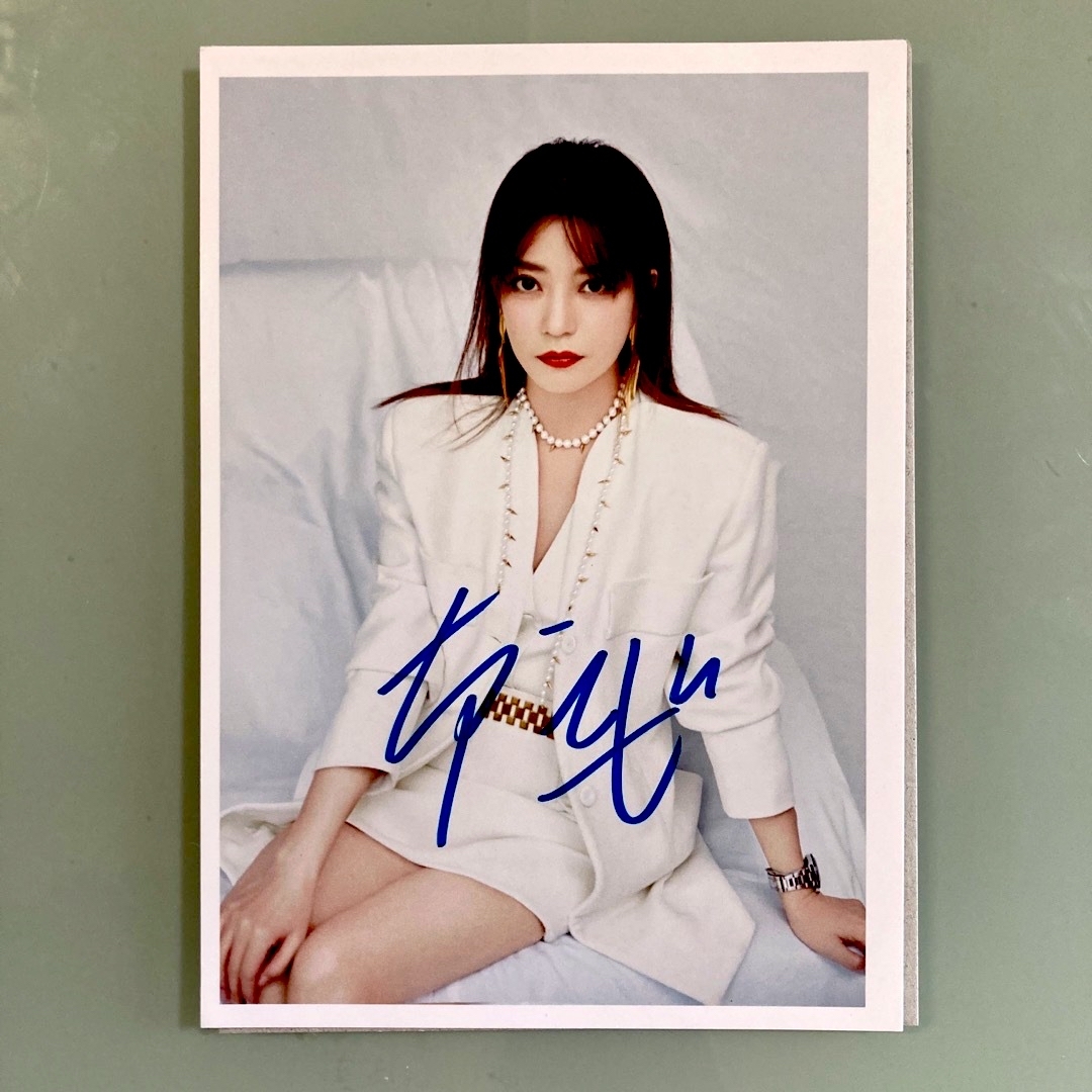 ヴィッキー・チャオ直筆サイン入2Lサイズ写真…Vicki Zhaoの通販 by
