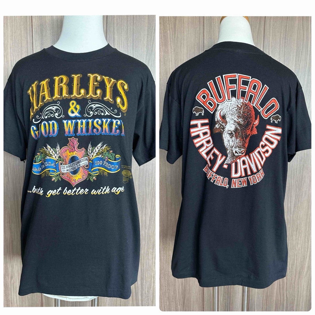 SCREEN STARS - 激レア 80年代 USA 白タグ)ハーレーダビッドソン 3D