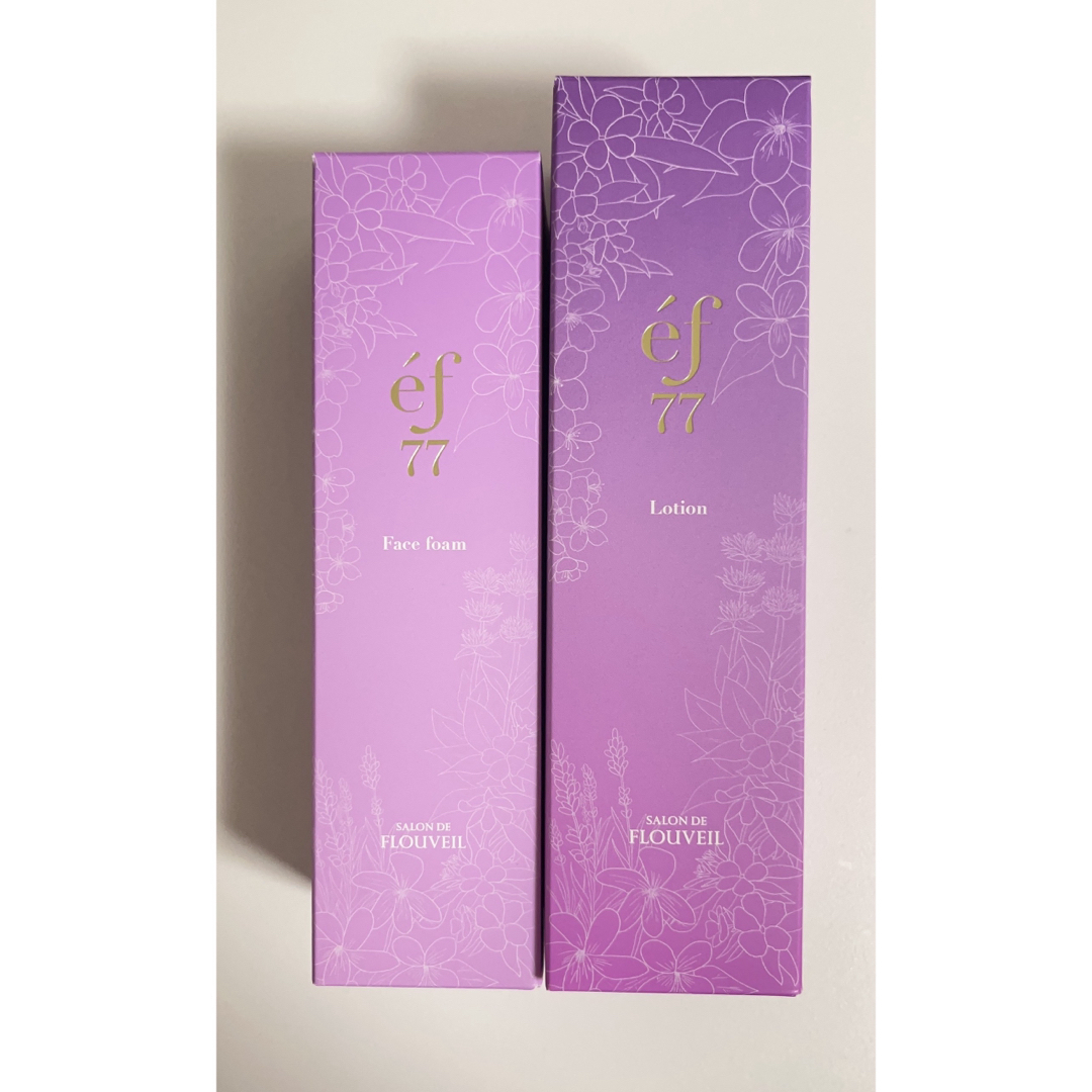 CLUBcosmetics - 2点セット ef77 洗顔フォーム ローション 化粧水