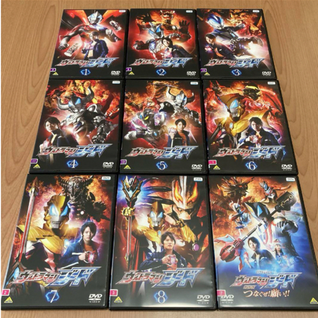 ウルトラマンジード DVD 9本 全8巻＋劇場版1本の通販 by s shop｜ラクマ