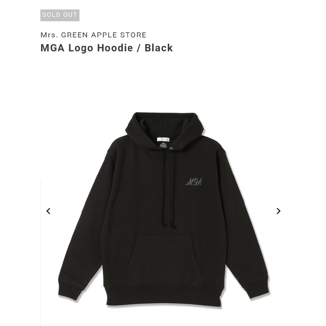 K*I様 Mrs. GREEN APPLE パーカー Mサイズ Mrs.GREENAPPLE 大森元貴