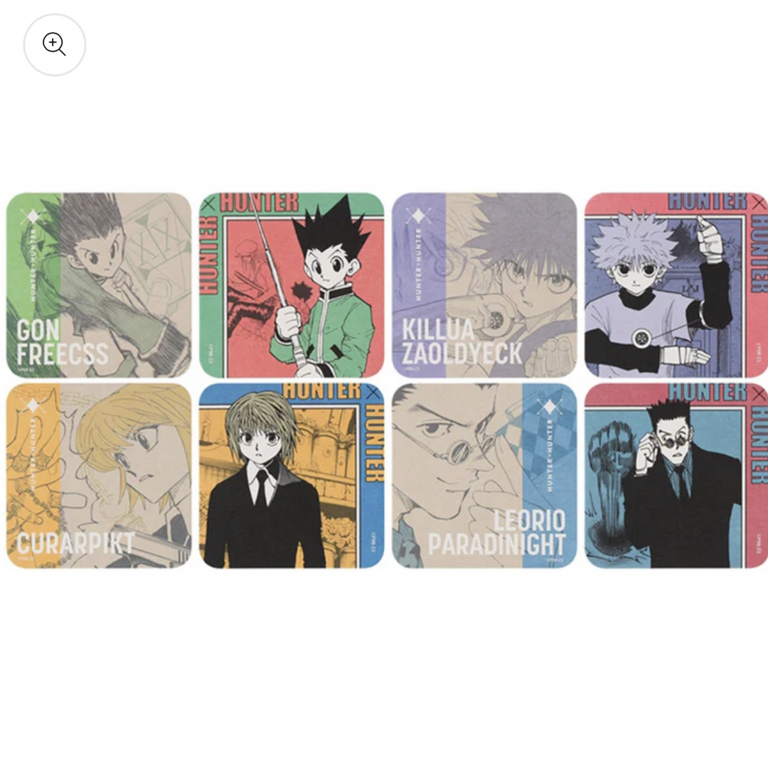 HUNTER×HUNTER ハンターハンター アートコースター 第2弾 全種の通販