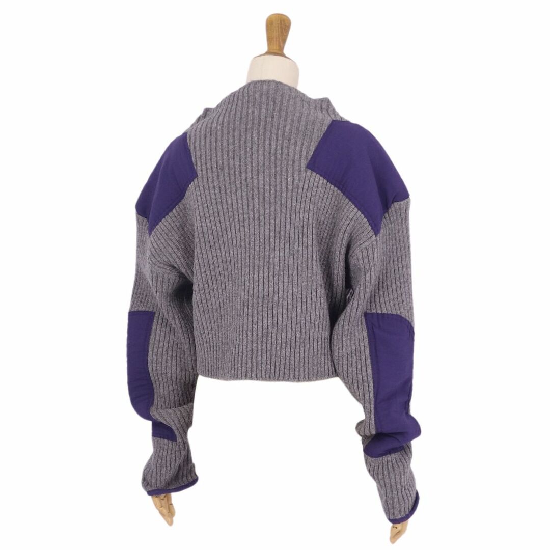 美品 フミカウチダ FUMIKA UCHIDA ニット セーター RIB KNIT PATCHED
