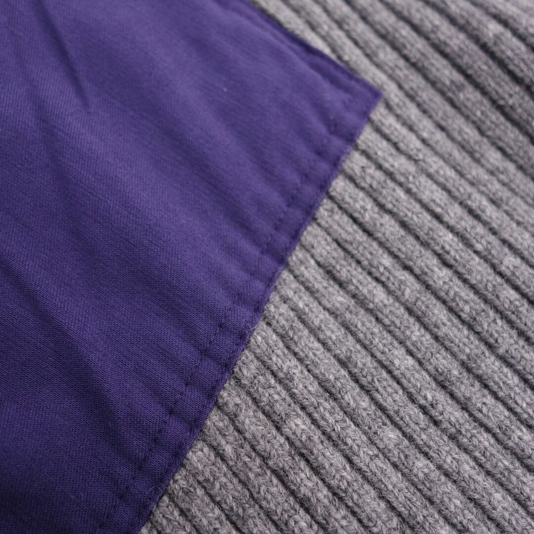 美品 フミカウチダ FUMIKA UCHIDA ニット セーター RIB KNIT PATCHED