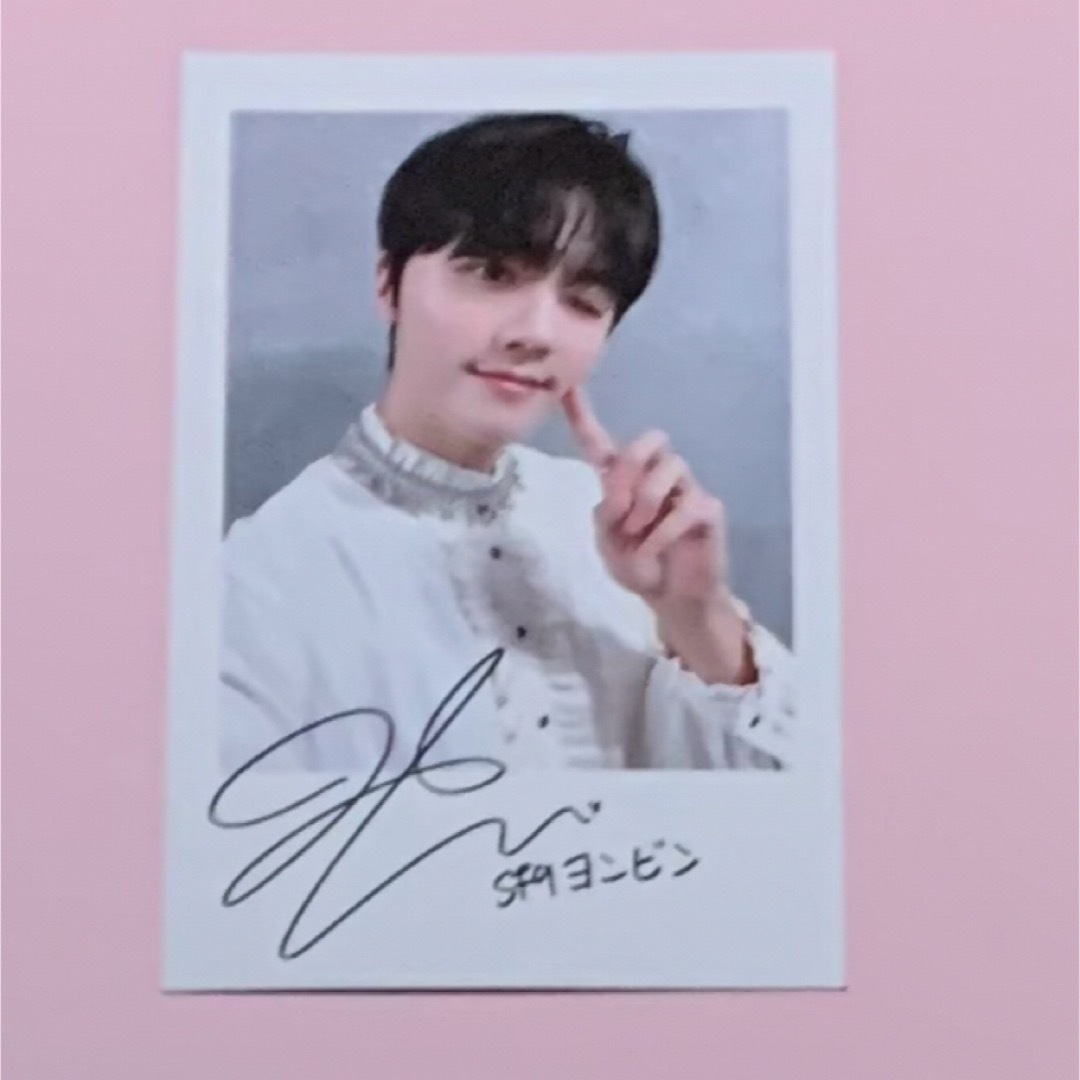 SF9 ポラロイド チェキ 直筆サイン入り トレカ SF9 ポラロイド チェキ