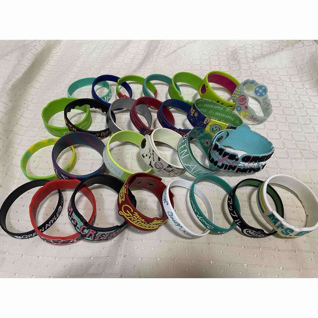 Mrs. GREEN APPLE ラバーバンド 3点セット の*あ様 Mrs. GREEN APPLE