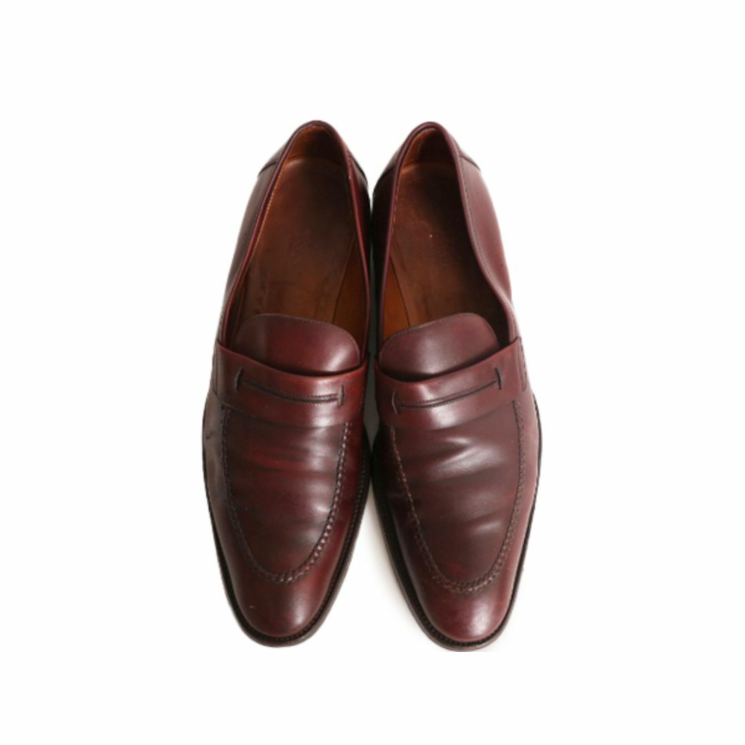 イタリア製 エルメス コイン ローファー 28cm 程/ HERMES 革靴 レザー