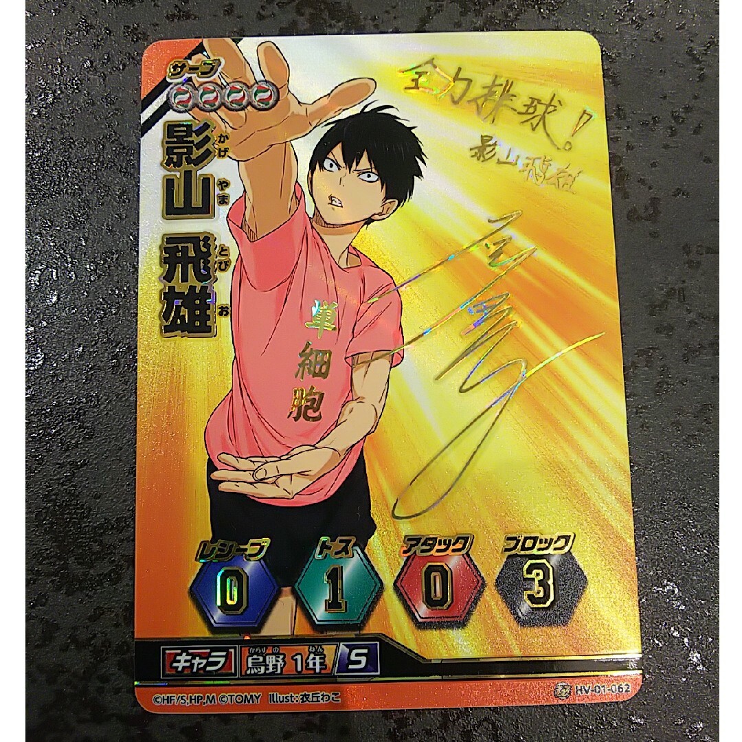 1640．ハイキュー 1640．ハイキュー バボカ 秘バボ サイン 日向＆影山