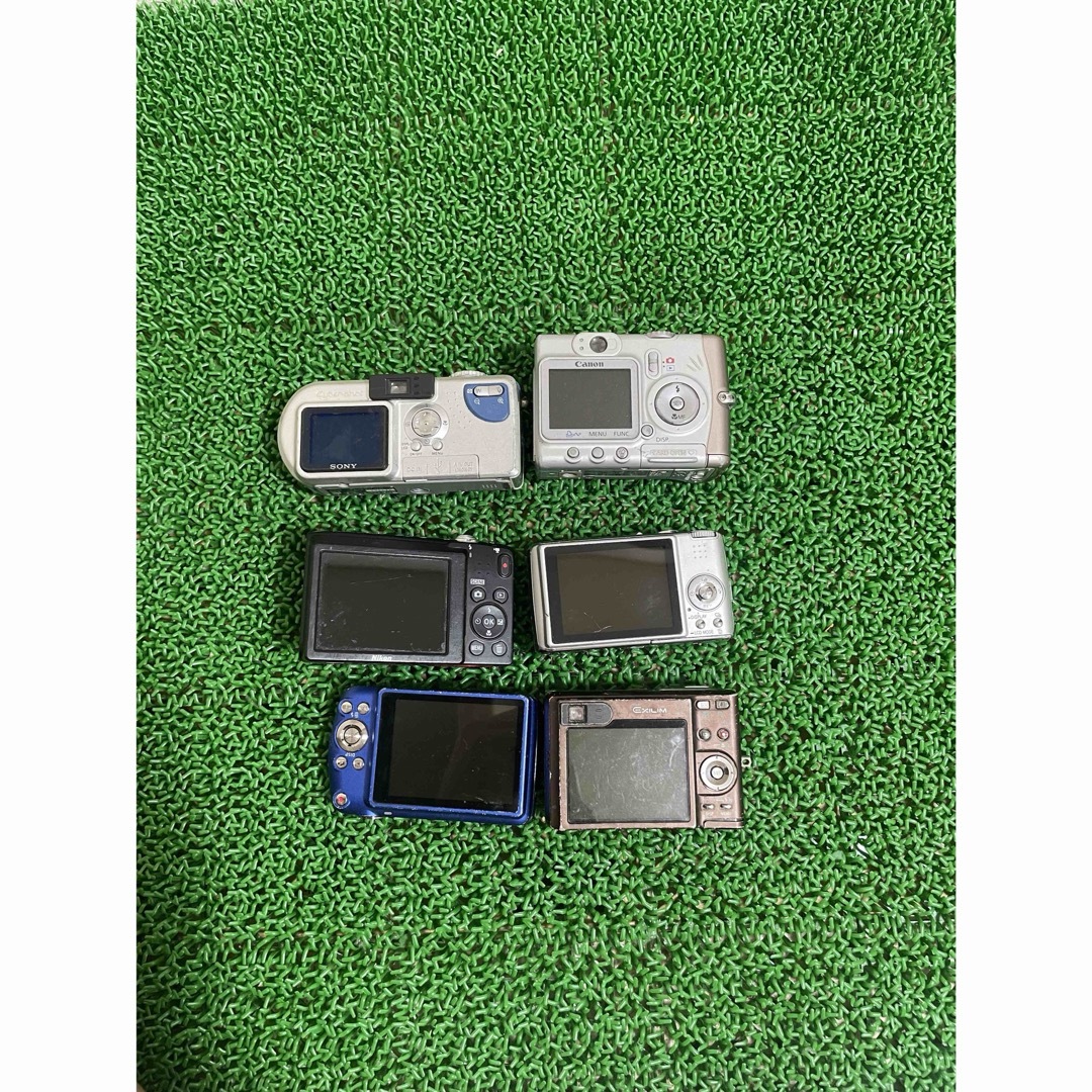 デジタルカメラ 6点セット (ジャンク品)