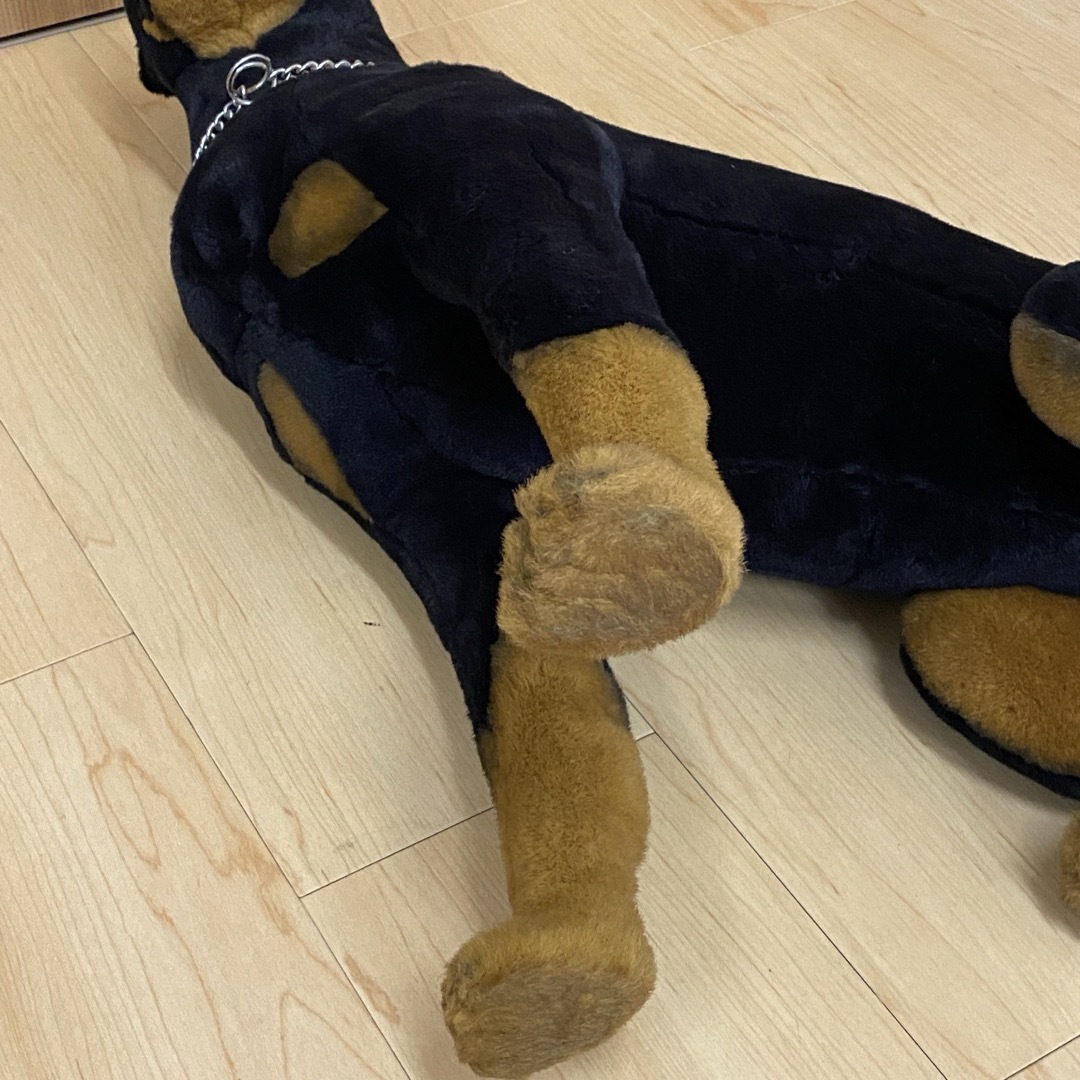 ジョックライン イタリア製 特大 ドーベルマン 座り ビッグサイズ no