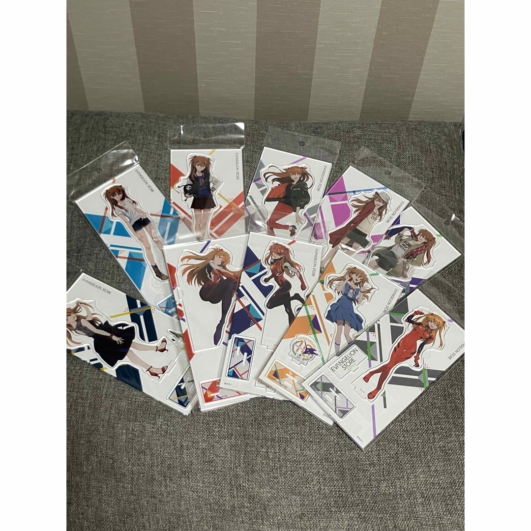 EVA STORE 10周年 アクリルスタンド アスカ 全10種セット エヴァの通販
