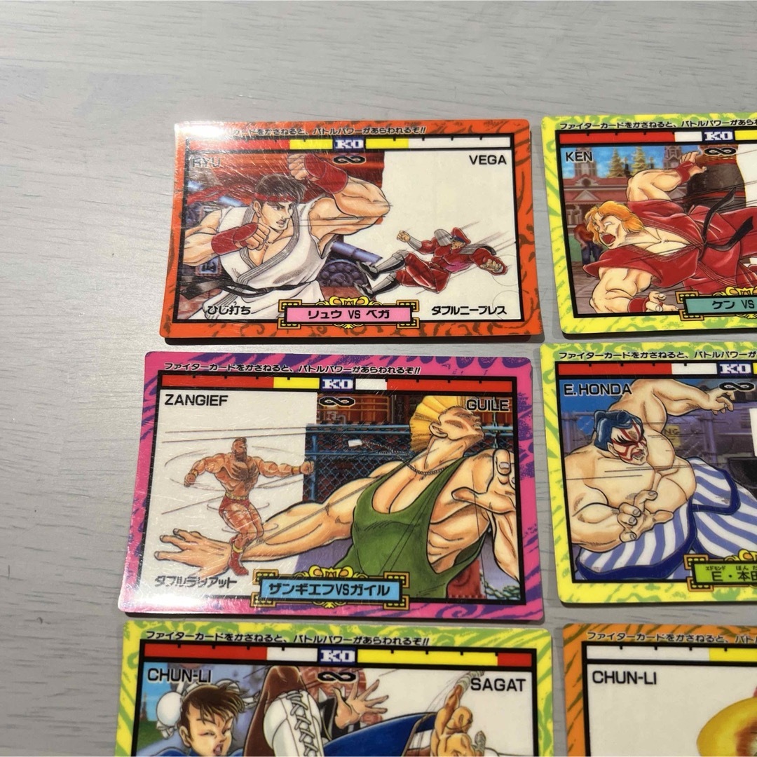 美品 ロッテ ストリートファイター2 3Dシール 10枚セットの通販 by 神