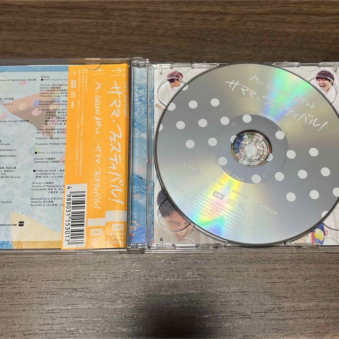 サママ・フェスディバル！ Mrs.GREEN APPLE DVD付きの通販 by