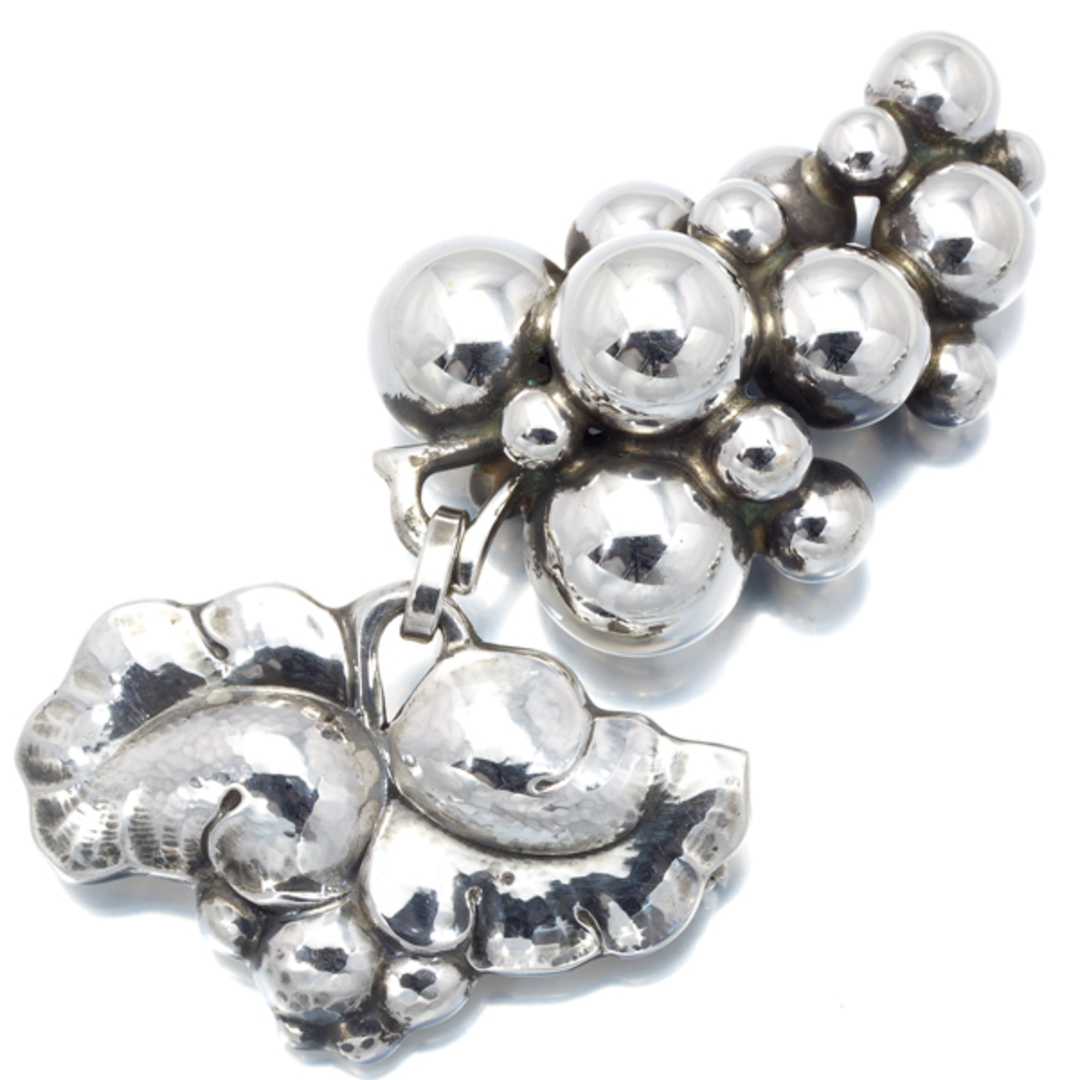 Georg Jensen - ジョージジェンセン ブローチ ムーンライトグレープ