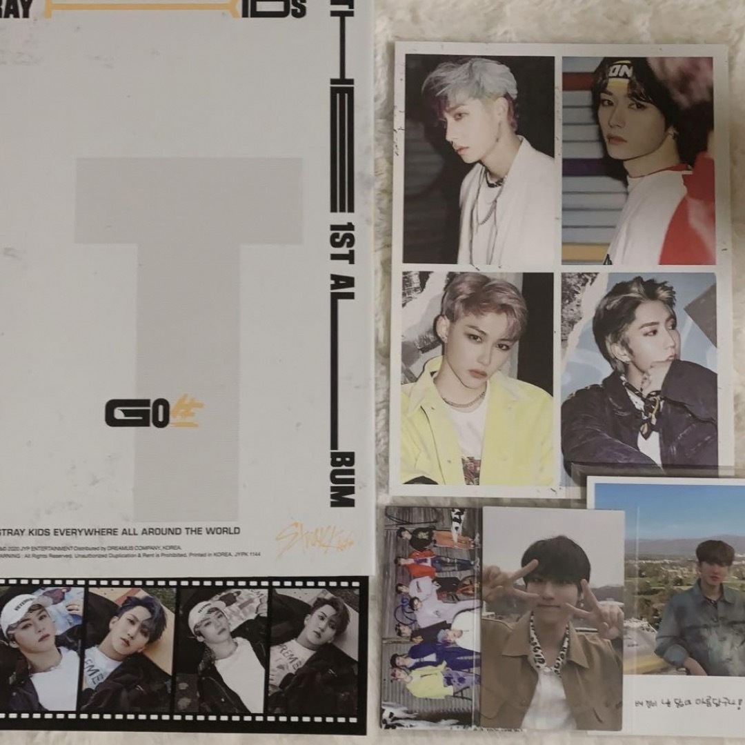 straykids ハンジソントレカGO生店舗特典withfans straykids スキズ GO