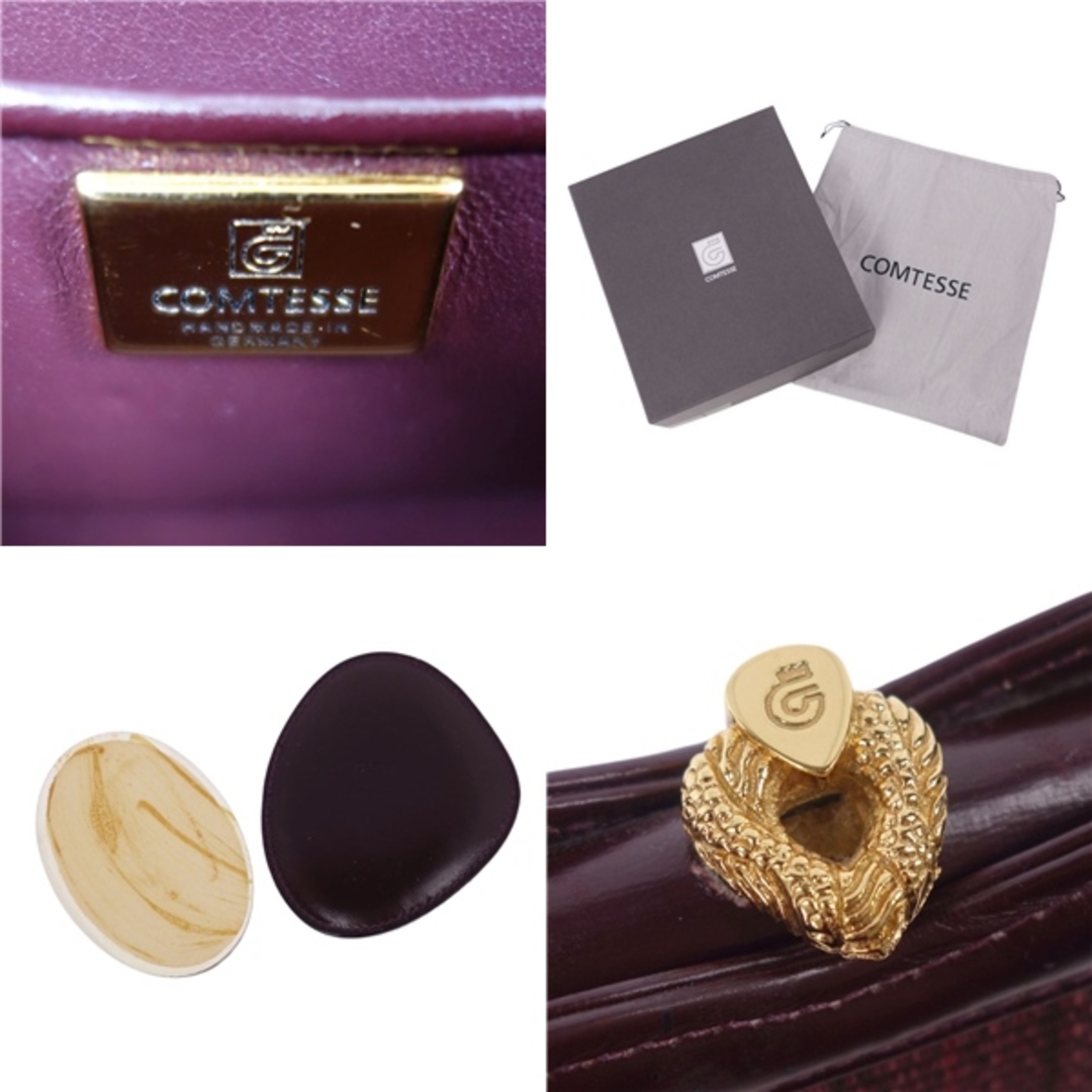 COMTESSE - 美品 コンテス COMTESSE バッグ ハンドバッグ がま口