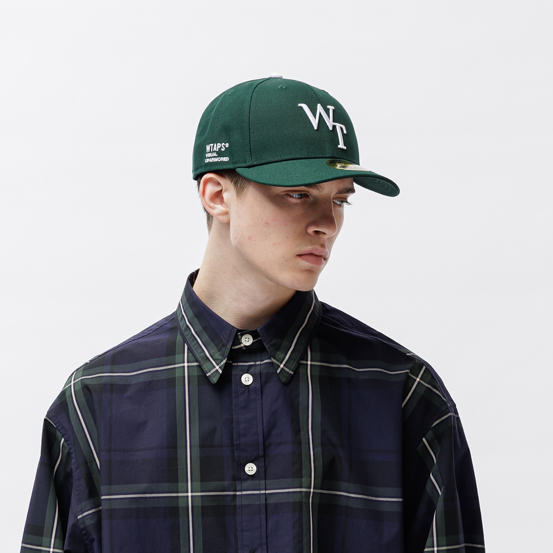 W)taps - WTAPS NEW ERA 59FIFTY LOW PROFILE グリーン Lの通販 by