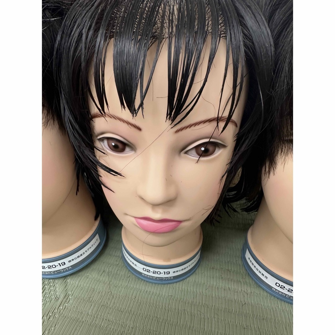 MITSUYA 三矢 美容師実技試験 カットウィッグ モデルウィッグ 11体未
