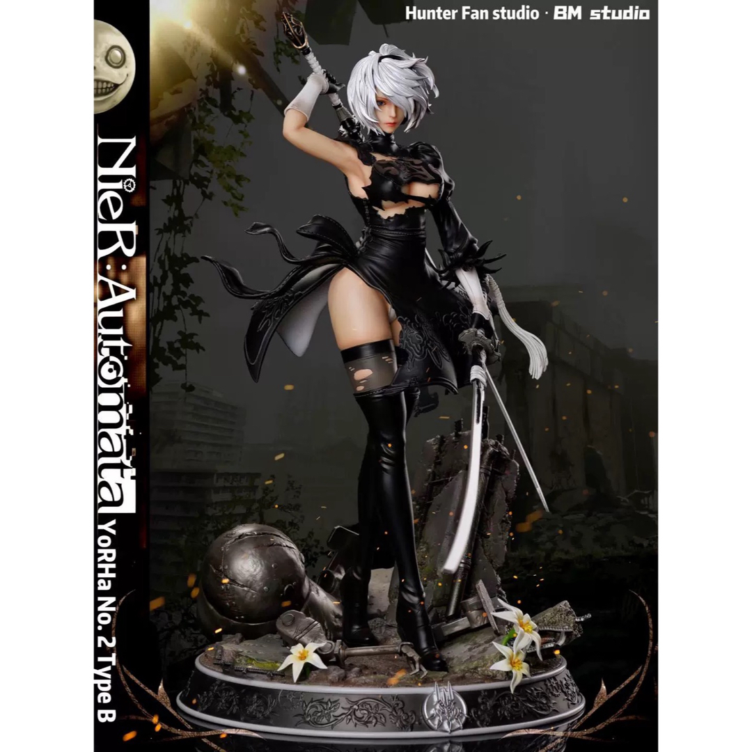 ニーアオートマタ 2B フィギュア スタチュー ガレージキットの通販 by