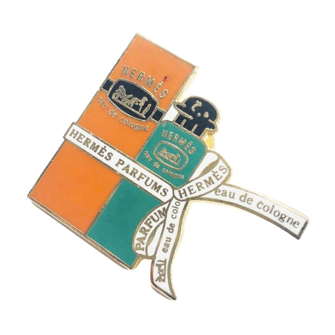 HERMES - 【中古】 HERMES エルメス ブローチ 香水 モチーフ ピン