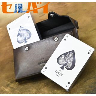 BERLUTI - 本物 新品 ベルルッティ 現行最新作 トランプセット＆ケース