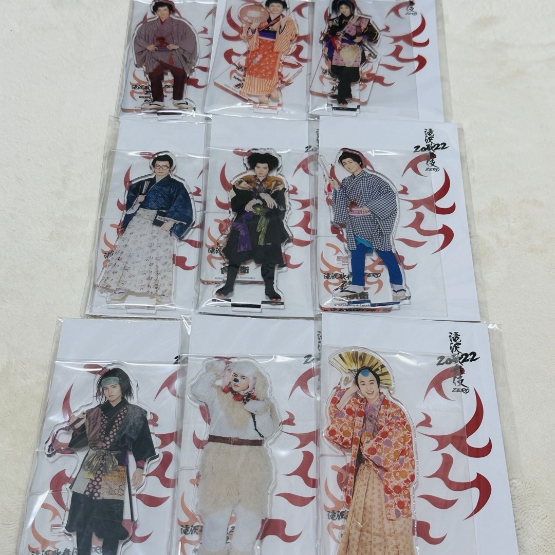 Snow Man - 滝沢歌舞伎ZERO 2022 アクリルスタンド アクスタ コンプ 全