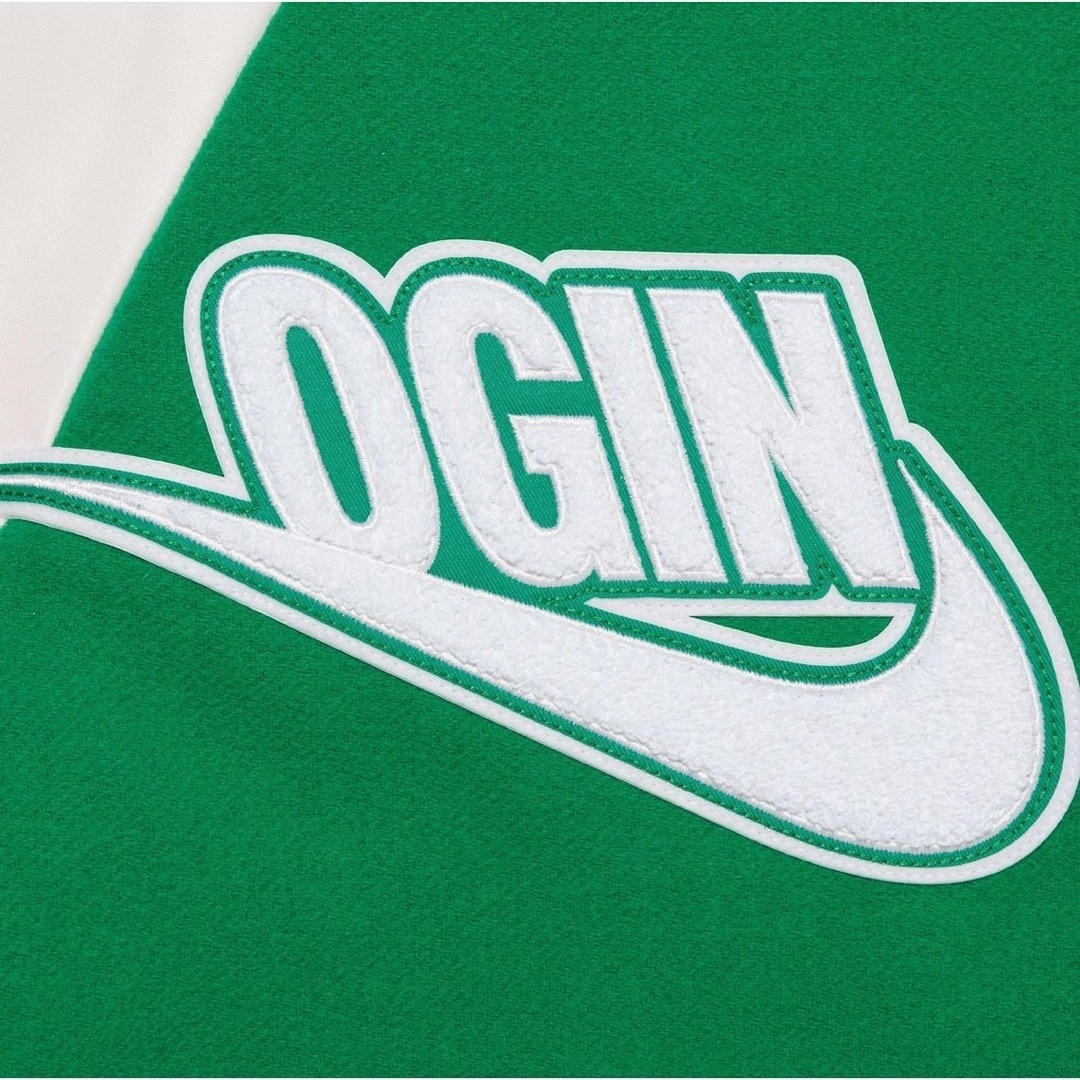 NIKE - NIGO Nike Varsity Jacket Green OGIN Sサイズの通販 by でぶ