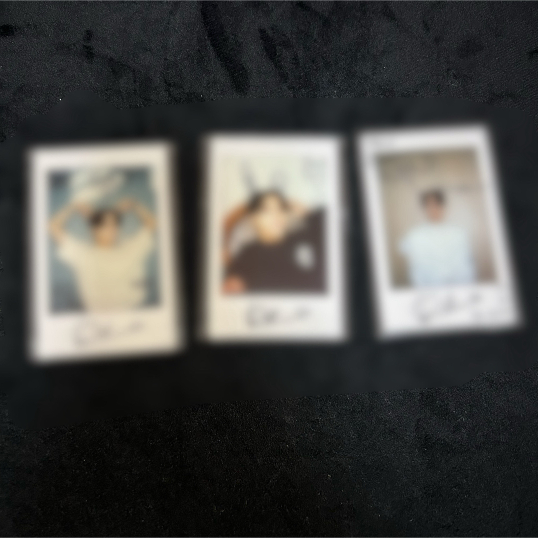 E'LAST エラスト 応募特典 当選者 サイン入り ポラロイド