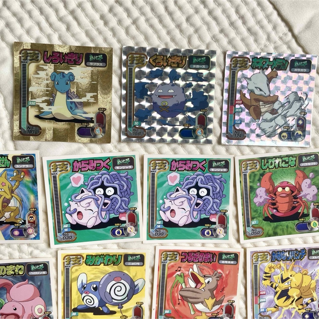 ポケモン - ポケモン シール烈伝 技 シール列伝 ポケットモンスター