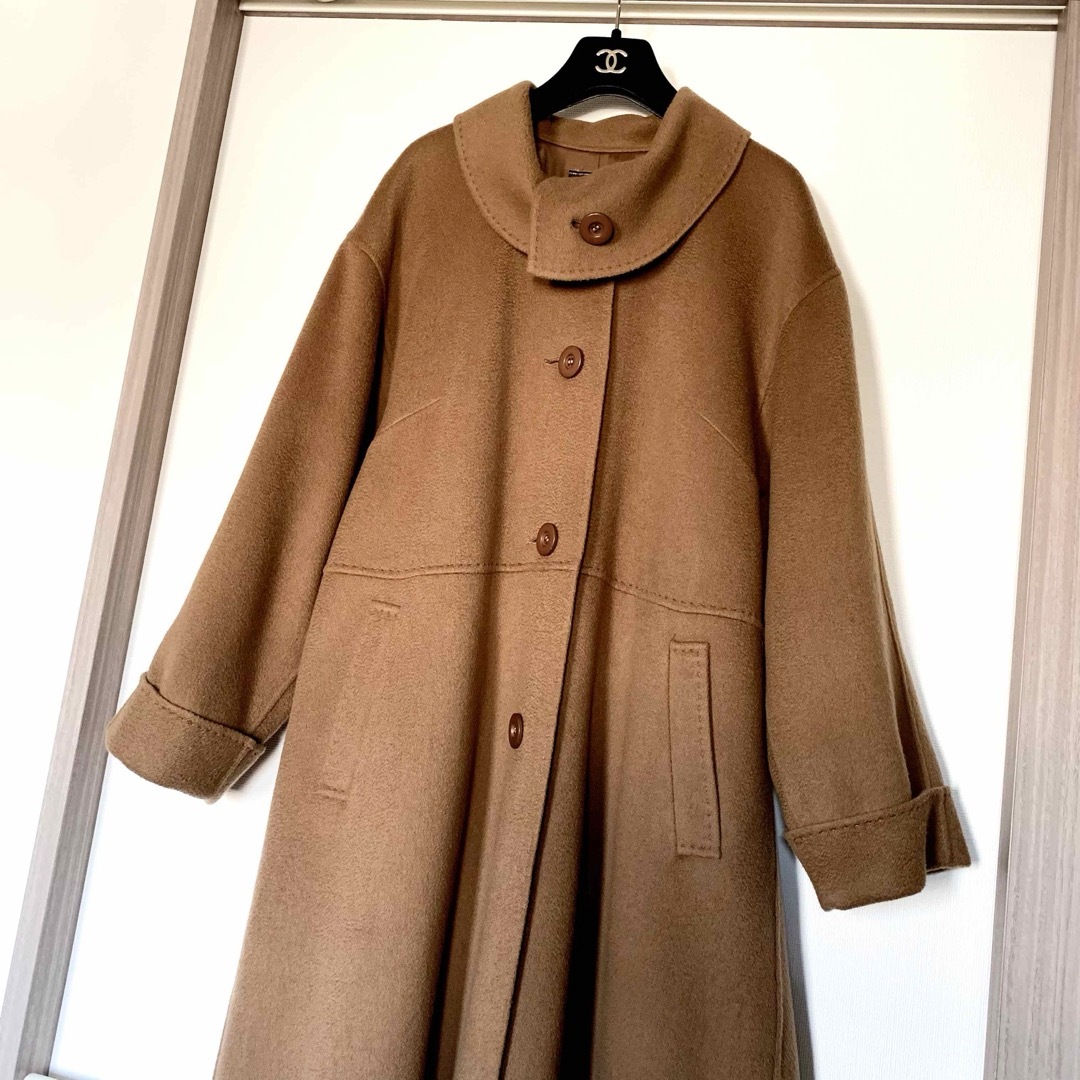 leilian - 新品同様‼️レリアン 艶感美しい カシミヤ100% ドレープ