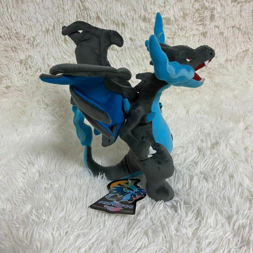 ポケモン - ポケモンセンター ぬいぐるみ メガリザードンX メガ