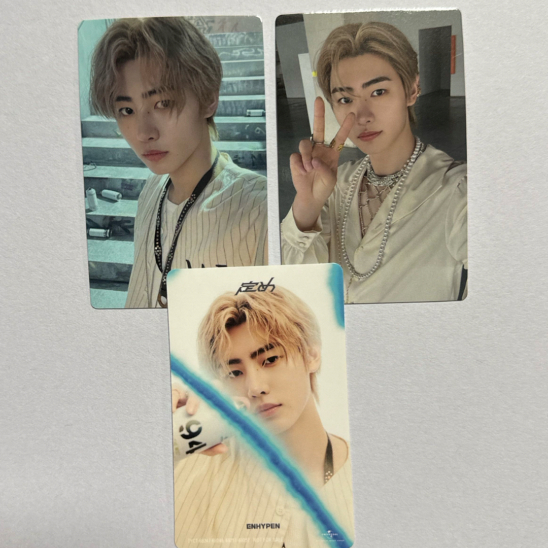 ENHYPEN - ENHYPEN ソンフン 定め トレカ ソロジャケセットの通販 by