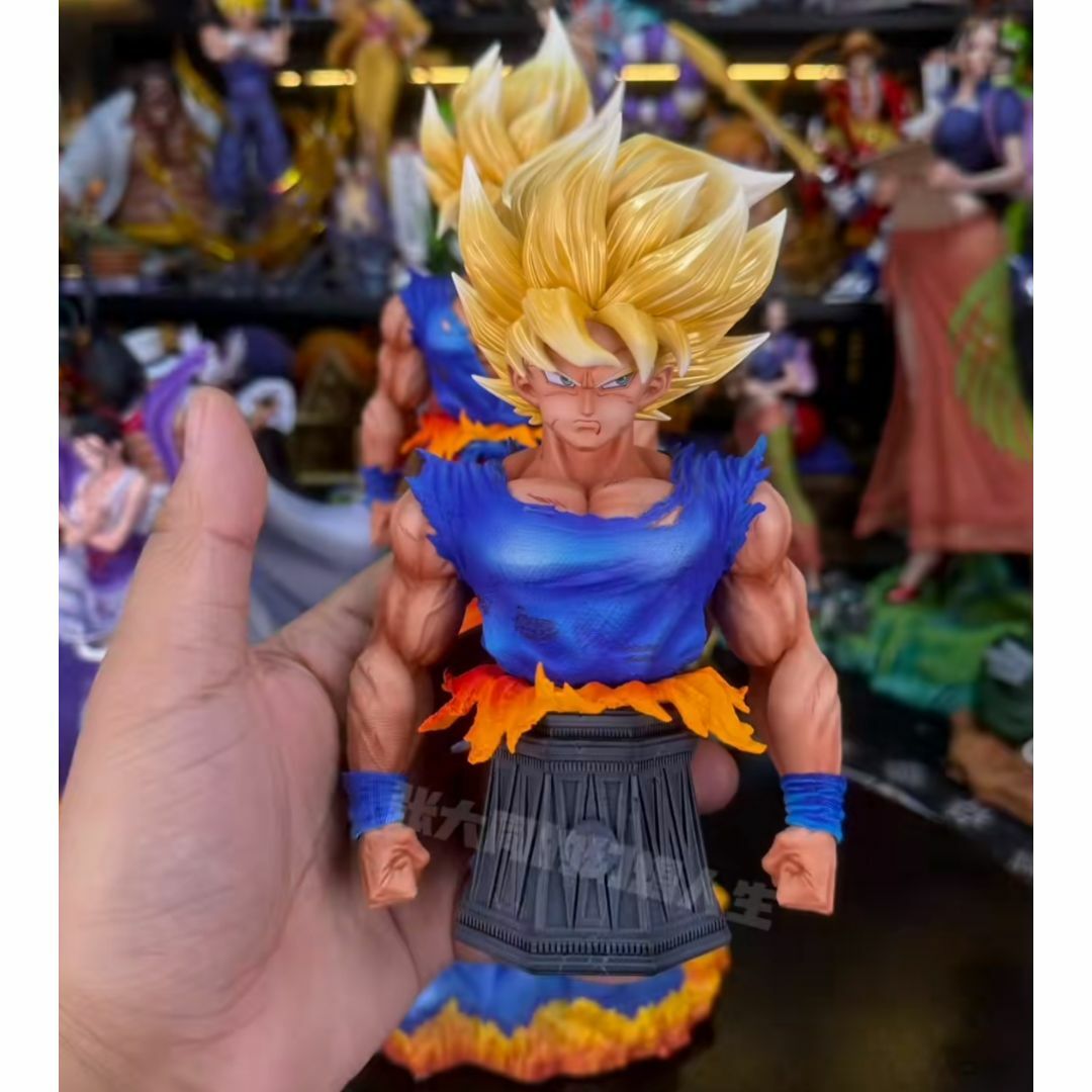 ドラゴンボール 超サイヤ人 孫悟空 ガレージキット フィギュア 1/6