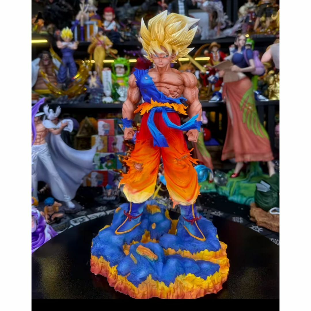 ドラゴンボール 超サイヤ人 孫悟空 ガレージキット フィギュア 1/6
