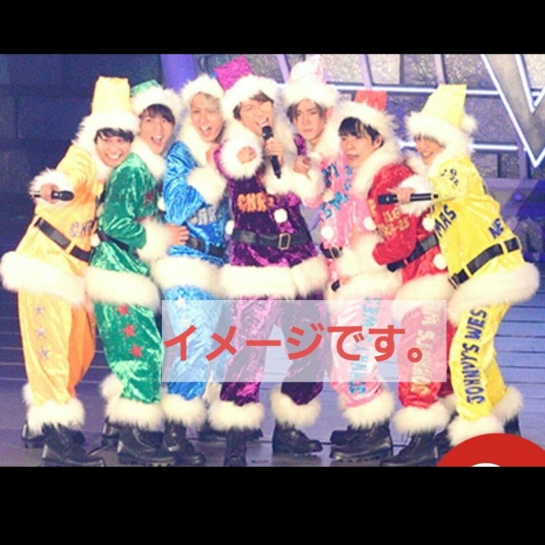 ちびスト WEST． クリスマス 衣装 の通販 by くう｜ラクマ