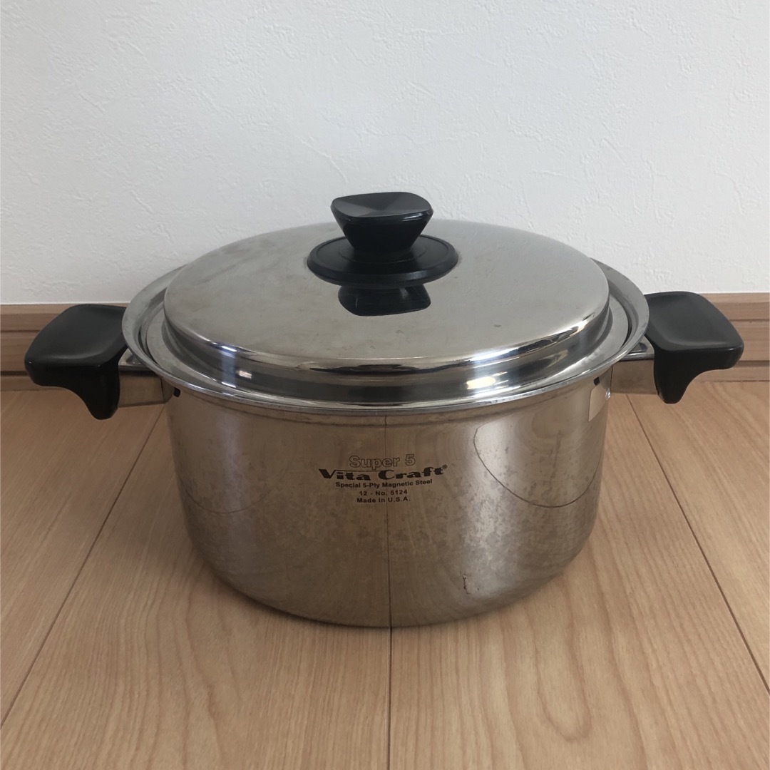 Vita Craft - ビタクラフト両手鍋 4.0 usedの通販 by きょうちゃん