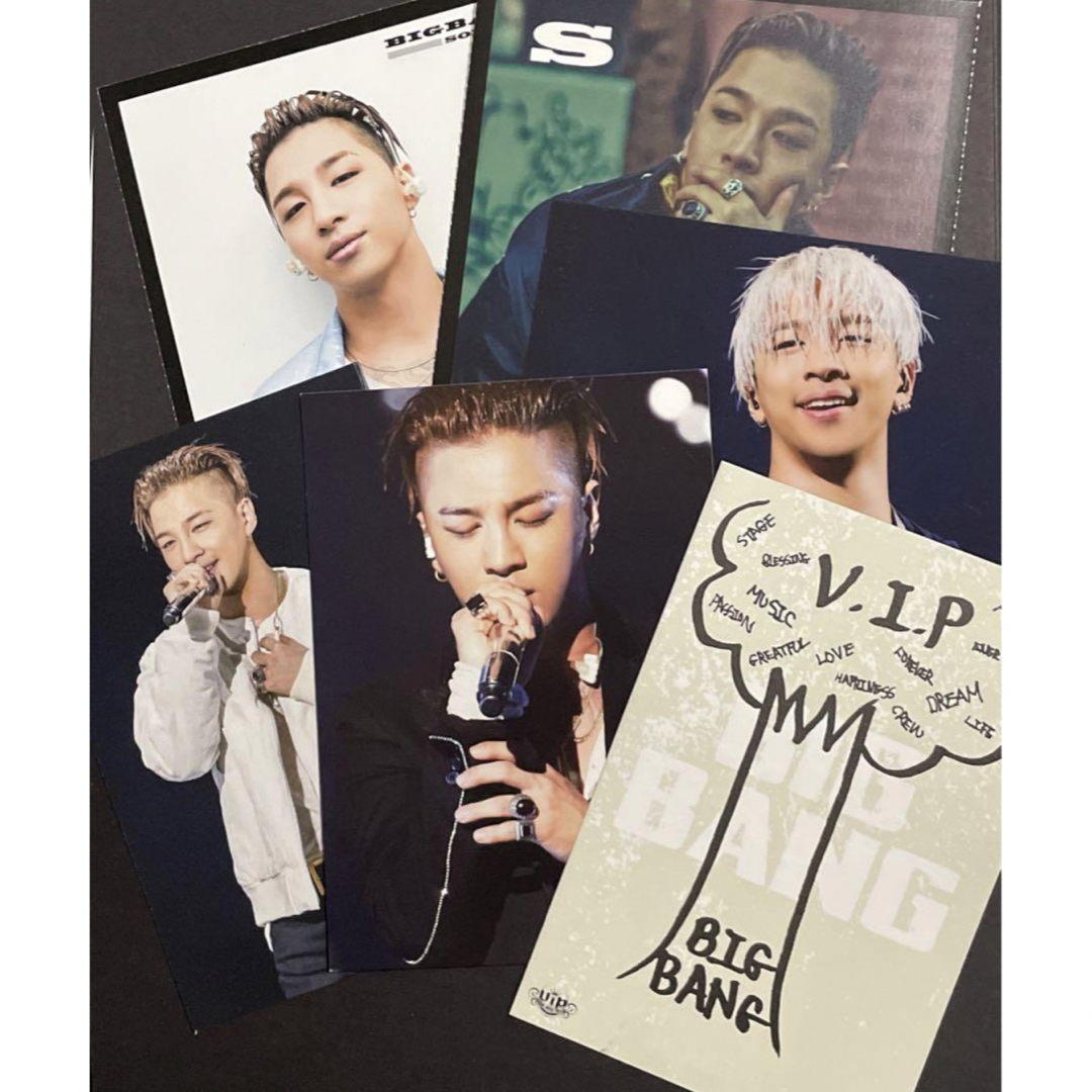 BIGBANG - BIGBANG SOL TAEYANG ポストカード ファンクラブ カードの