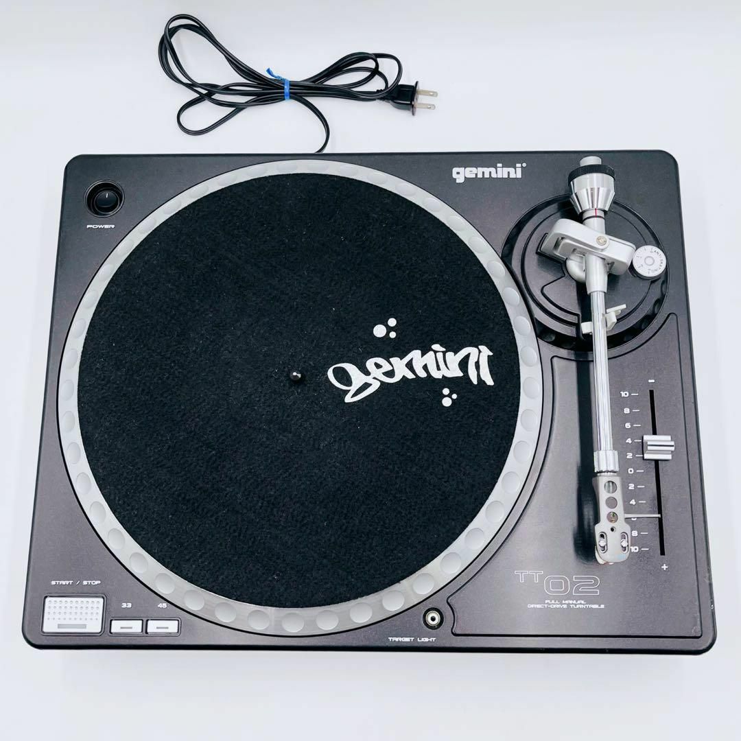 gemini TT02 カートリッジ付きターンテーブル-☆シール☆
