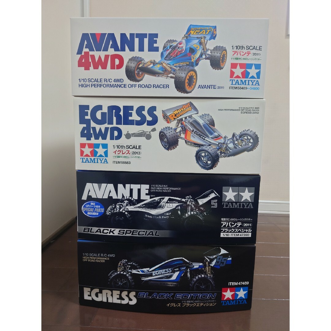 TAMIYA - タミヤ【豪華4台セット】アバンテ・イグレス【新品・送料無料