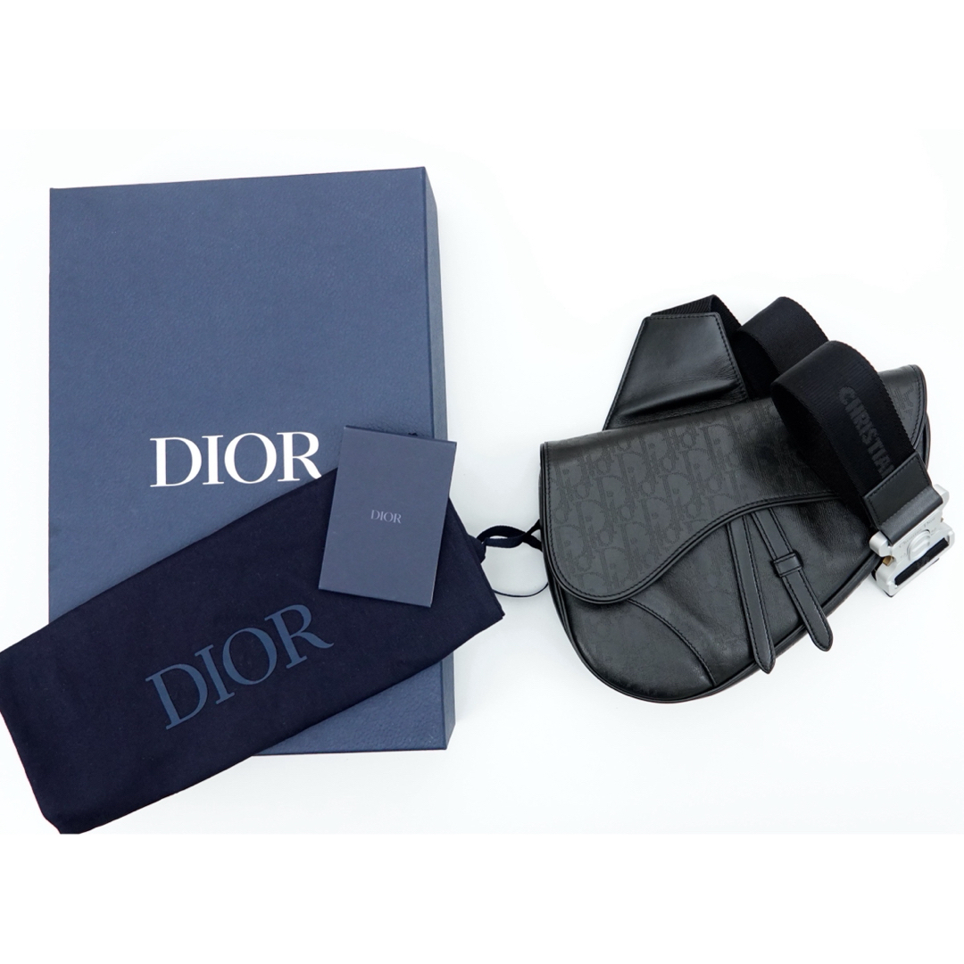 DIOR HOMME - ディオール オブリーク ギャラクシー レザー サドル