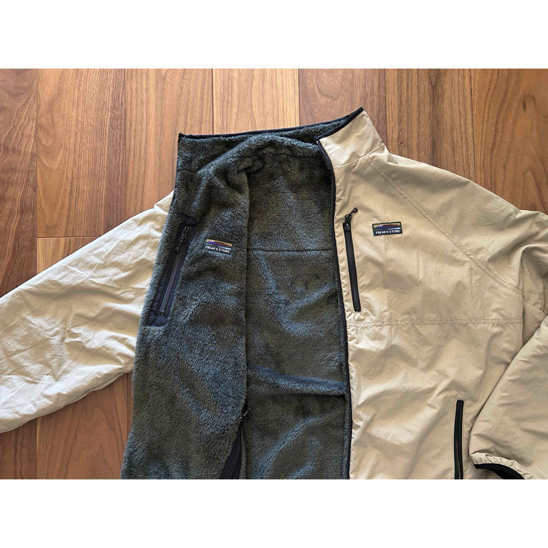 FREAK'S STORE - リラックスフィット ナイロン フリース リバーシブル