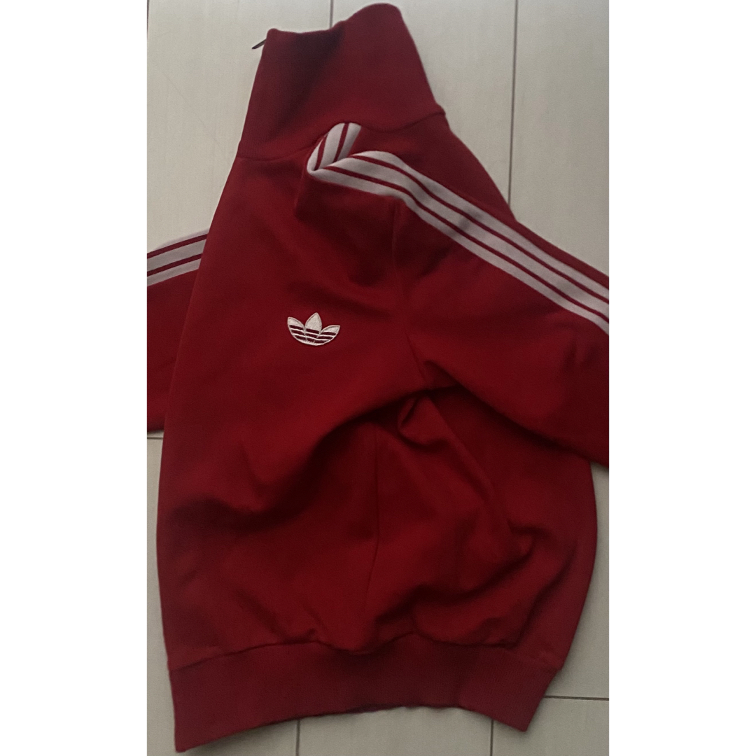 adidas - 70s 80s adidas アディダス 西ドイツ製 ziplon ジャージ 赤の