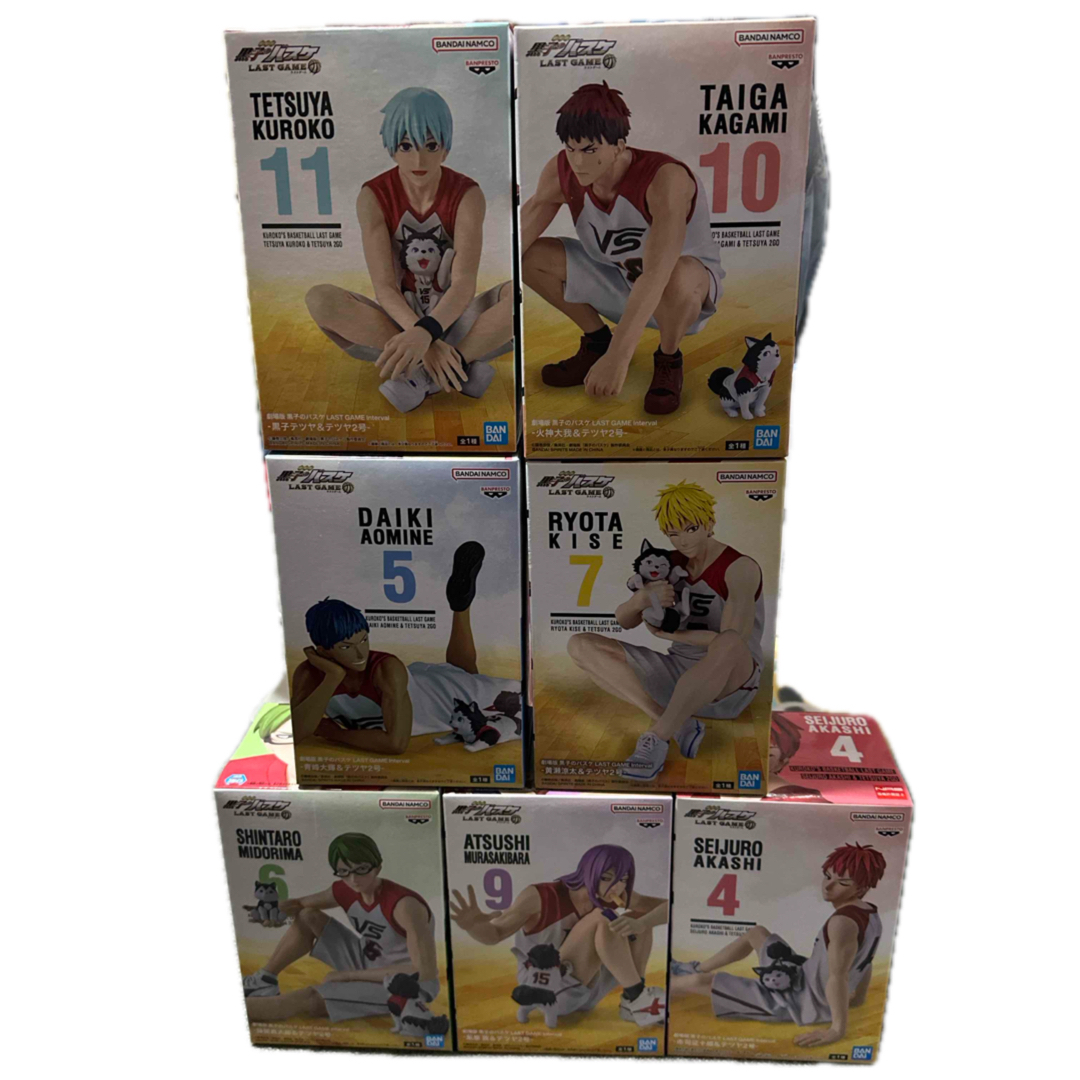 BANPRESTO - 劇場版 黒子のバスケ フィギュアセット まとめ売りの通販